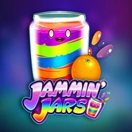 Official Slots logo: Jammin Jars by Push Gaming at Cazimbo Casino