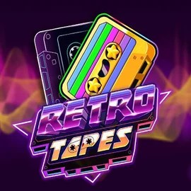 Retro Tapes slot visual from Push Gaming available on casino.cazimbo-gr.com