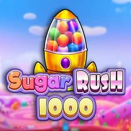 Slots logo of Sugar Rush 1000 from Pragmatic Play at Cazimbo Casino
