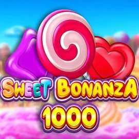 Sweet Bonanza 1000 logo by Pragmatic Play at Cazimbo Casino